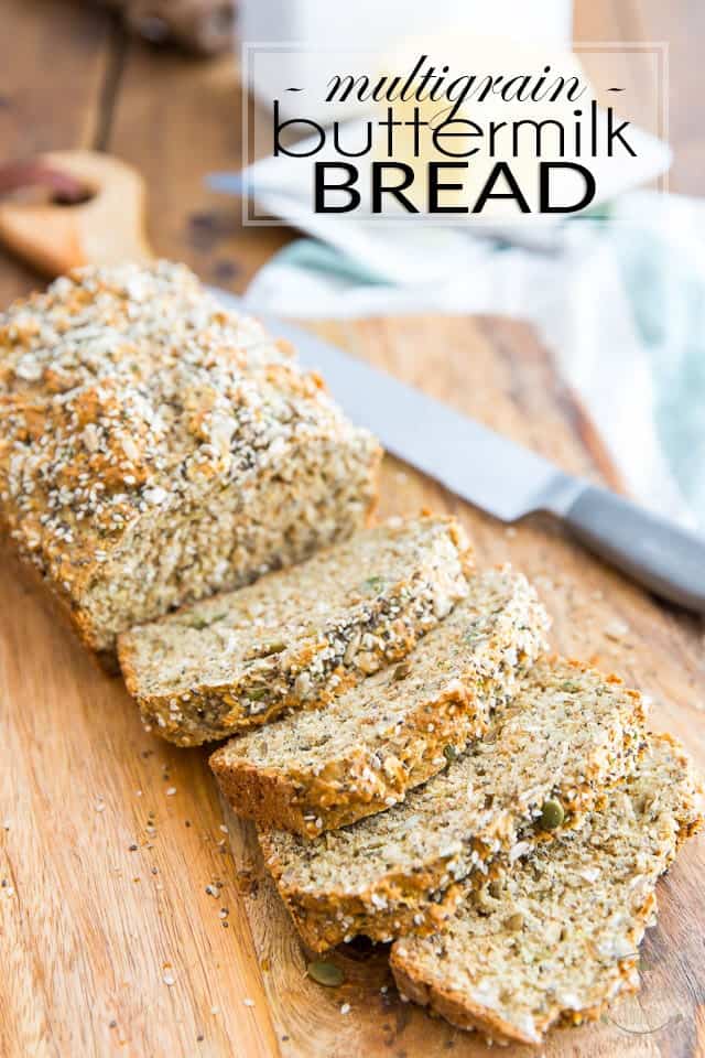 Multigrain Buttermilk Bread by Sonia! The Healthy Foodie | Recipe on thehealthyfoodie.com