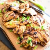 Sesame Maple Grilled Chicken by Sonia! The Healthy Foodie | Recipe on thehealthyfoodie.com
