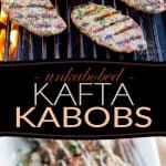 Unkabobed Kafta Kabobs: All the great flavor of Kafta Kabobs - no special tools required! Even the outdoor grill is optional... Desirable, but optional!