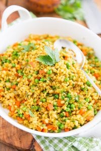 Barley Pilaf - A Delicious Twist On A Great Classic! • The Healthy Foodie