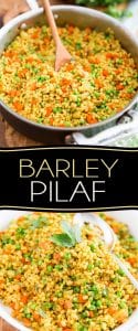 Change things up a bit and put this Barley Pilaf on your table today - I'm sure you'll agree that it's a delicious twist on a great classic!