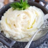 Healthier Mashed Potatoes by Sonia! The Healthy Foodie | Recipe on theheatlhyfoodie.com