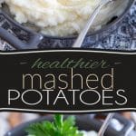 Here's proof that mashed potatoes don't need to be filled with all kinds of cream, fat and butter to be light, creamy, fluffy and so deliciously comforting!