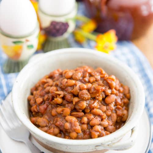 Old-Fashioned Bean Pot Baked Beans Recipe 