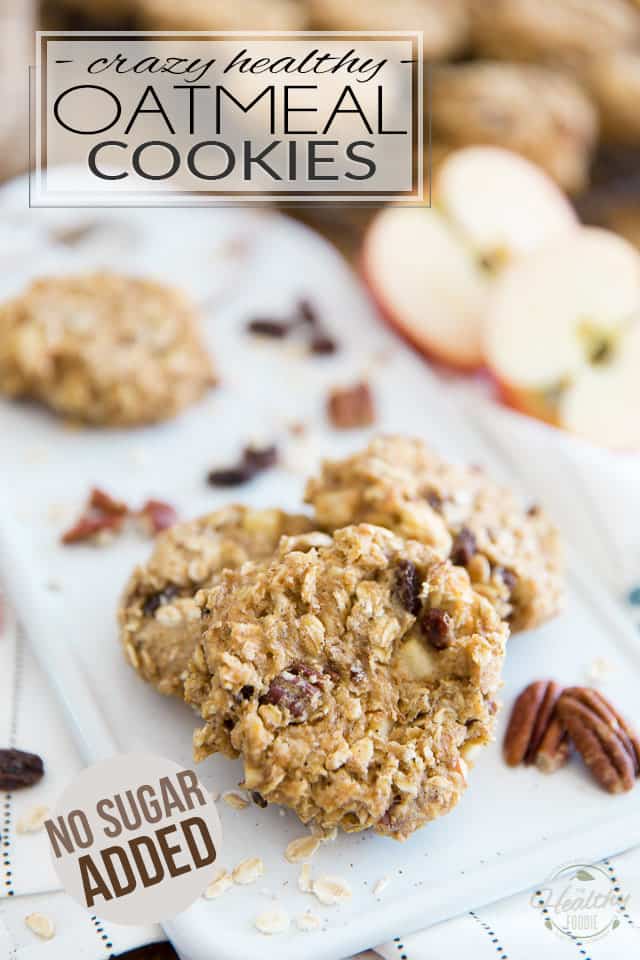 Dietetic Oatmeal Cookies / Healthy Peanut Butter Oatmeal ...