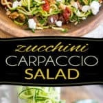 As tasty and refreshing as it is unique, this Zucchini Carpaccio Salad is filled with wholesome and nutritious ingredients that'll do your mind and body good!