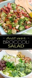 You won't believe the amount of flavor that this Broccoli Grape Salad boasts under its hood! In fact, it tastes so good, you'll have a hard time believing that it also happens to be good for you! And broccoli might very well become your new favorite veggie.