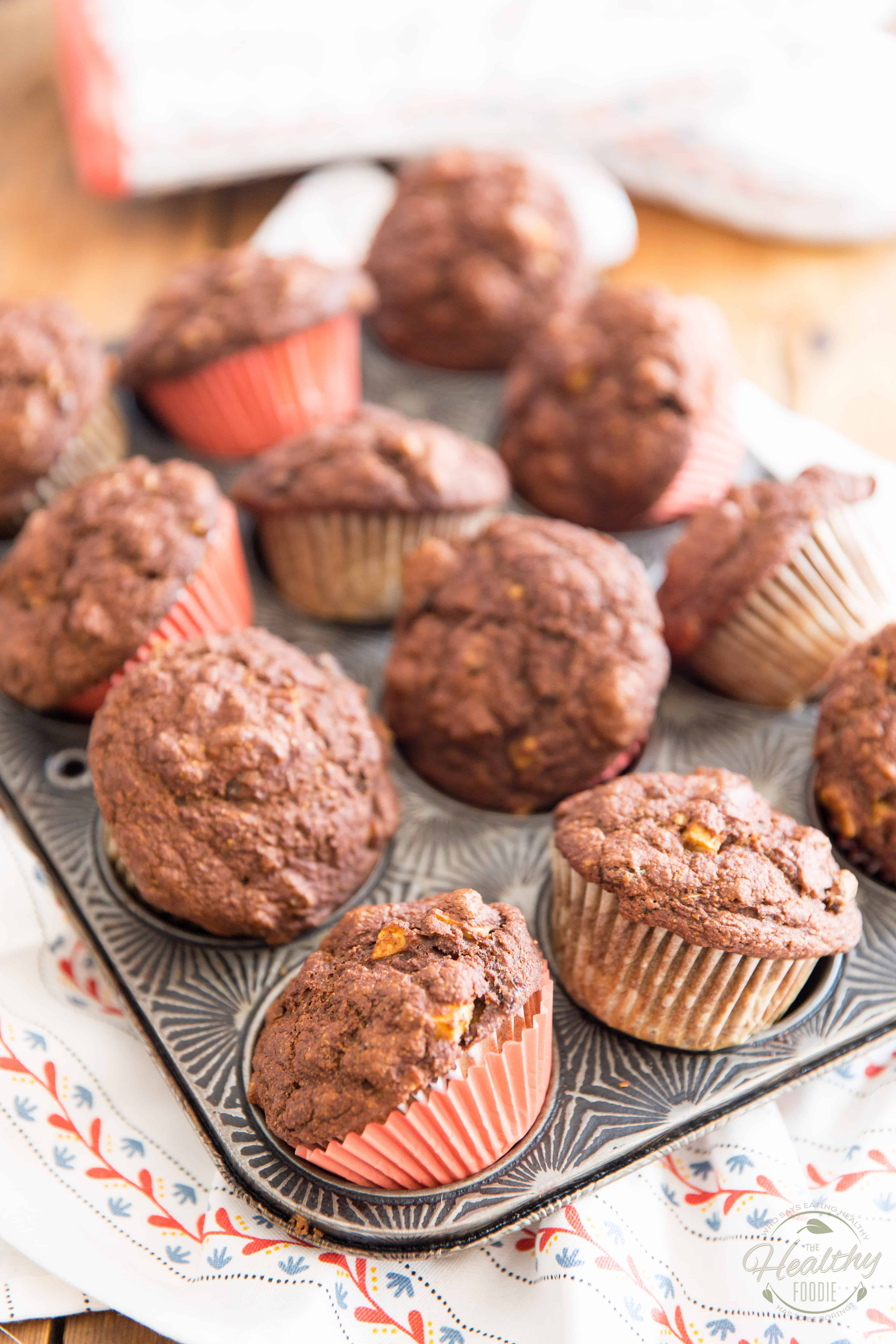 Despite them being made with nothing but wholesome ingredients and containing no refined sugar whatsoever, these Butternut Squash Apple Spice Muffins taste so delicious, you'll never believe how healthy they actually are! 