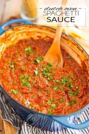 This is probably the easiest, and dare I say tastiest, spaghetti sauce you'll have ever made. And the best part is, no mess to clean up! Try it, you'll love it!