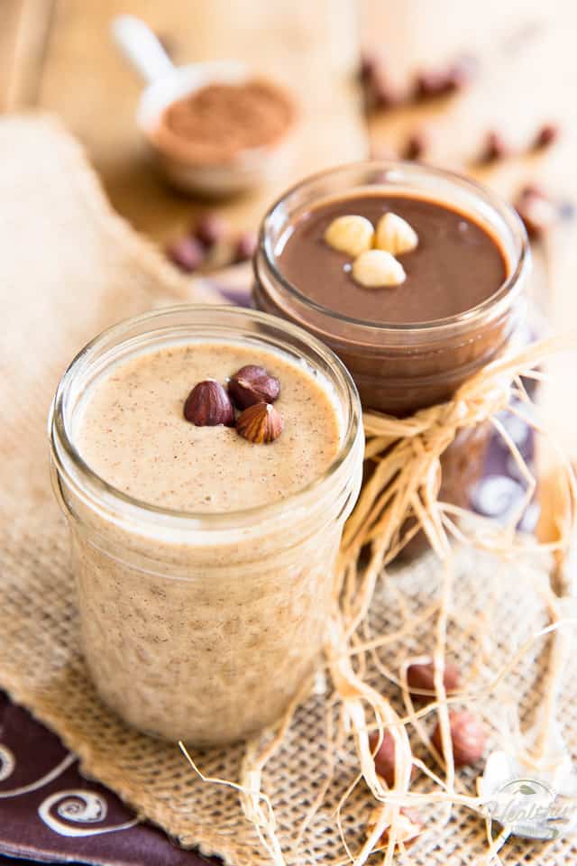 Learn how to easily make your own creamy Hazelnut Butter at home and then make it even more delicious by adding a touch of Dark Chocolate to it! Breakfast will never be the same... 