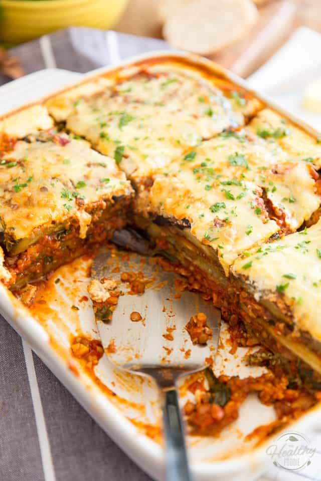 Healthy Vegetarian Moussaka