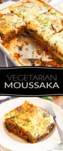 A perfect option for your meatless meals, this super filling, delicious and nutritious vegetarian moussaka is guaranteed to please even those who think they're not big fans of eggplant!