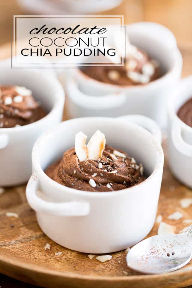 Here's chocolate pudding that's so good for you, you can totally have it even if you don't eat your meat! Indeed, this Chocolate Coconut Chia Pudding is made with nothing but wholesome, nutritious ingredients. A dessert you can eat without feeling even one once of guilt!