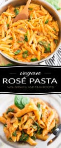 Quickly and easily pimp your favorite jarred marinara sauce and turn it into an exquisite and "regular-rotation-worthy" Vegan Rosé Pasta dish using only a few very simple, and surprising, ingredients!
