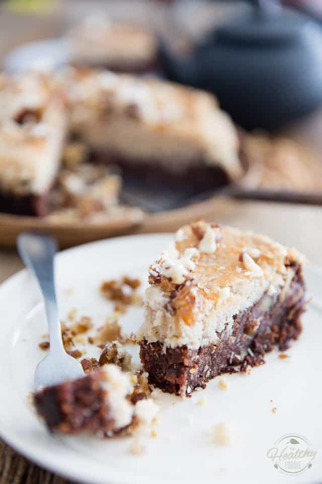 Vegan and gluten-free, this creamy, dreamy, dense, fudgy, heavenly pudding-like Sticky Date and Coconut Cake feels and tastes like pure decadence, yet it only uses real, wholesome ingredients! 
