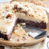Vegan and gluten-free, this creamy, dreamy, dense, fudgy, heavenly pudding-like Sticky Date and Coconut Cake feels and tastes like pure decadence, yet it only uses real, wholesome ingredients!