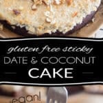 Vegan and gluten-free, this creamy, dreamy, dense, fudgy, heavenly pudding-like Sticky Date and Coconut Cake feels and tastes like pure decadence, yet it only uses real, wholesome ingredients!