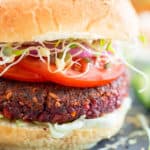 Vegan Better Burger by Sonia! The Healthy Foodie | Recipe on thehealthyfoodie.com