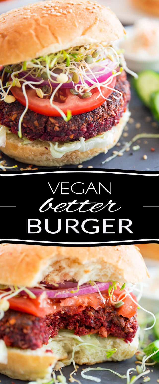 Forget about those store-bought, lab-created Vegan Burgers made with tons of weird ingredients whose names you can't even pronounce. Quickly and easily make your very own scrumptious Vegan Better Burger at home for a fraction of the price, no dictionnary required!