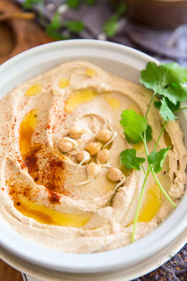 Because it uses raw, sprouted chickpeas as a base, this fluffy, creamy Raw Sprouted Chickpea Hummus is extremely nutritious - a veritable nutrition powerhouse - packed with all kinds of energy and healthful nutrients. Oh, and did I mention it's insanely tasty, too? Yeah, oh yeah...