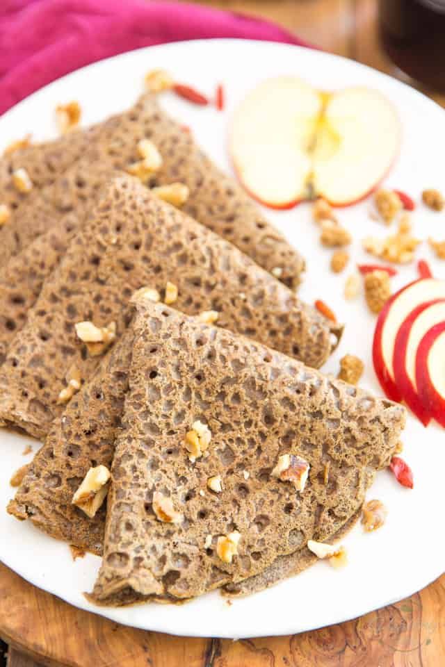 Buckwheat Crepes by Sonia! The Healthy Foodie | Recipe on thehealthyfoodie.com