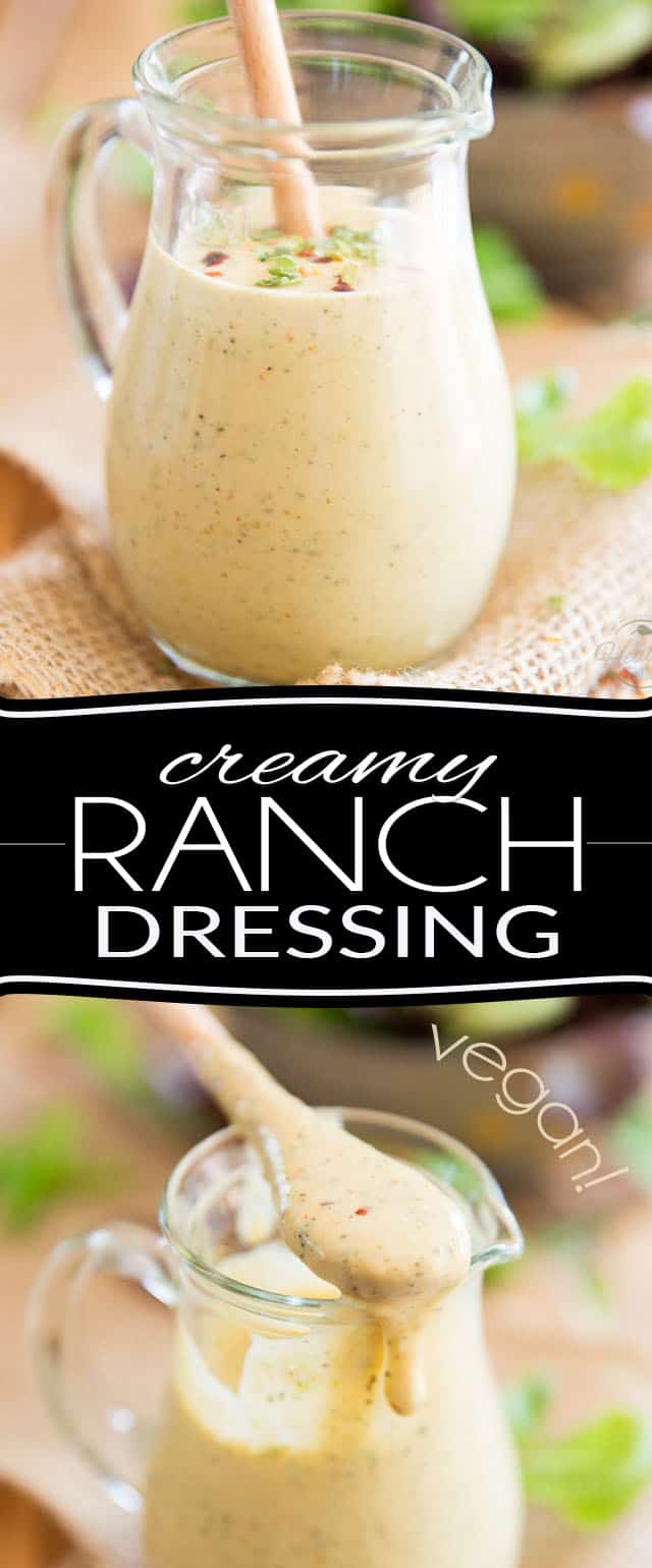 Creamy Vegan Ranch Dressing – THF