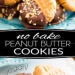 These No Bake Vegan Peanut Butter Cookies are as easy to make as they are delicious to eat, and good for your body! A truly guilt-free little treat for the peanut butter lover in you!