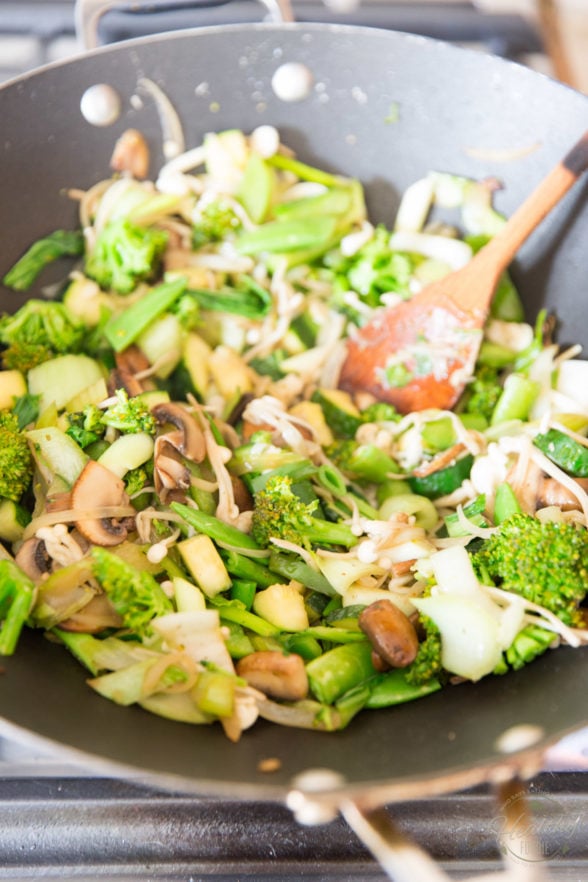 Vegan Tofu Cashew Fried Rice • The Healthy Foodie