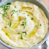 These Vegan Mashed Potatoes are so good, creamy and buttery, no one will ever guess that they're not "the real deal". No need to tell them... that'll be your little secret!