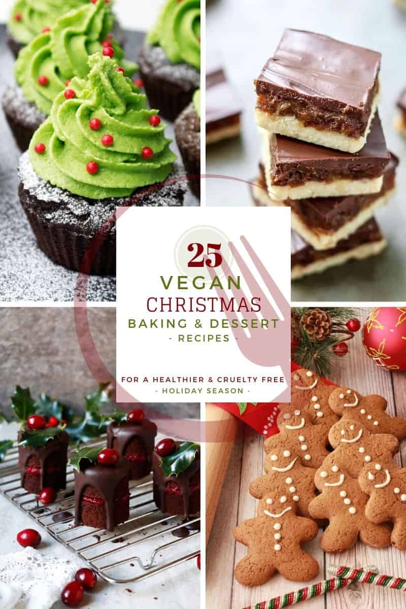 25 Vegan Christmas Baking Dessert Recipes The Healthy Foodie