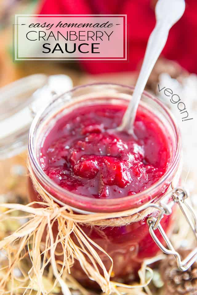 Naturally sweetened with orange juice and maple syrup, this Cranberry Sauce is so stupid easy to make and tastes so much better than the sugar-laden storebought stuff... Plus, it can - and even should - be made ahead of time, so there are no excuses not to make your own! 