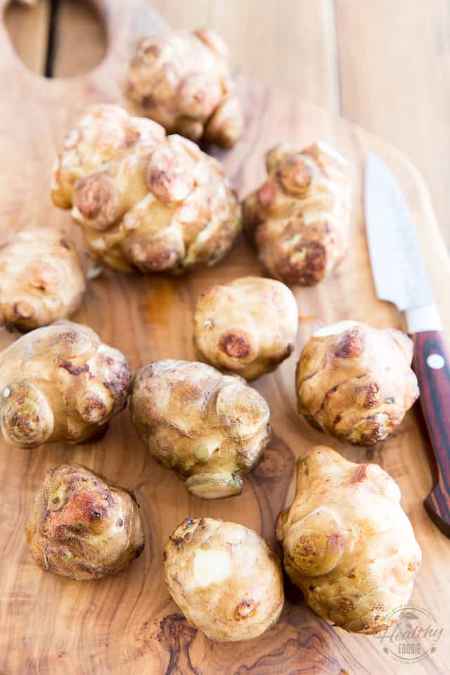 Oven Roasted Jerusalem Artichokes • The Healthy Foodie