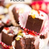 Not only is this Festive Vegan Chocolate Fudge super creamy, velvety smooth and totally delicious, but it also happens to be truly healthy and guilt-free!