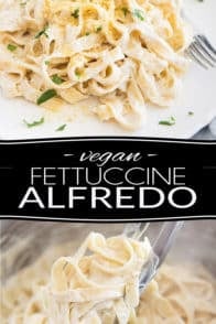 A creamy, cheesy Vegan Fettuccine Alfredo Sauce that not only is crazy tasty, easy and quick to make, but also happens to be super good for you? Oh yes, it exists! And this? is it!