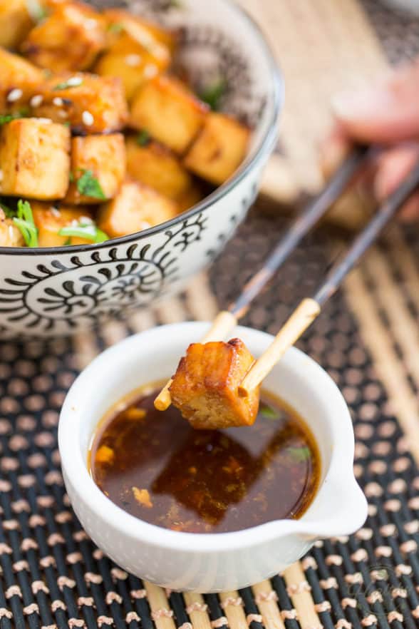Easy Oven Baked Tofu • The Healthy Foodie