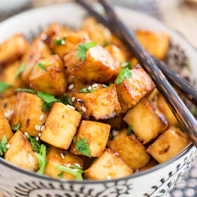 Easy Oven Baked Tofu • The Healthy Foodie